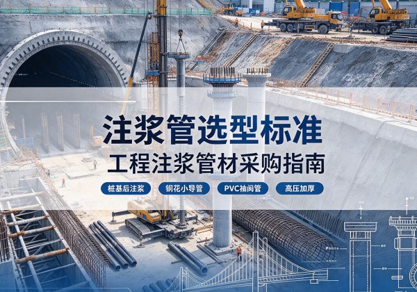 阳山注浆管选型标准